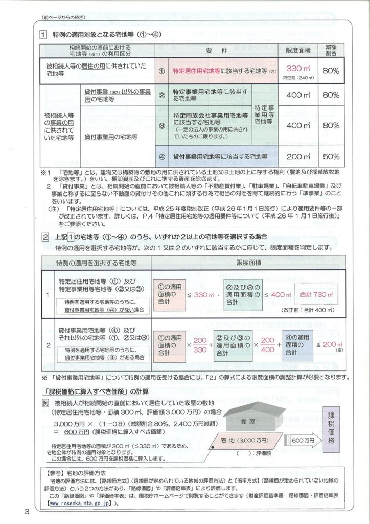 相続税及び贈与税の税制改正のあらまし