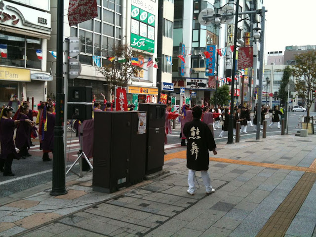 熊谷えびす祭イベント練習風景